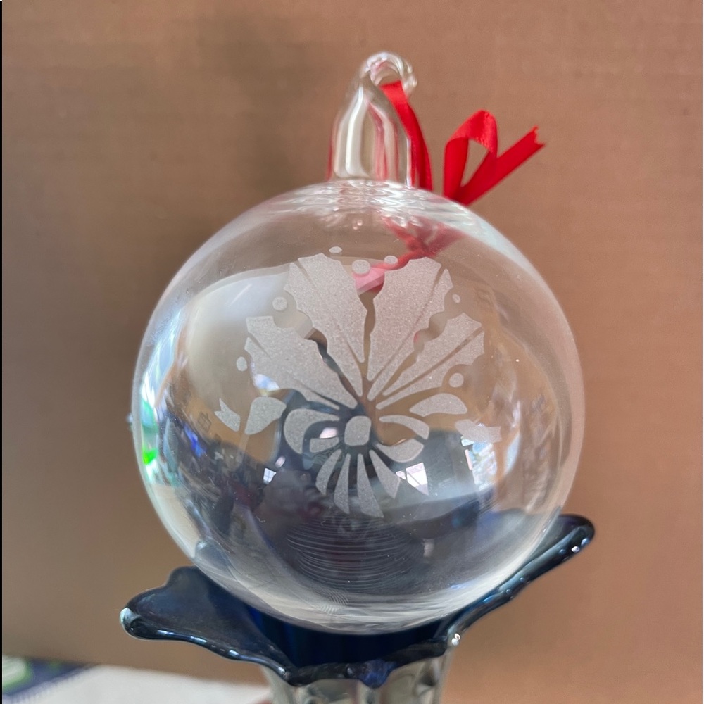 Princess House Crystal Ornament